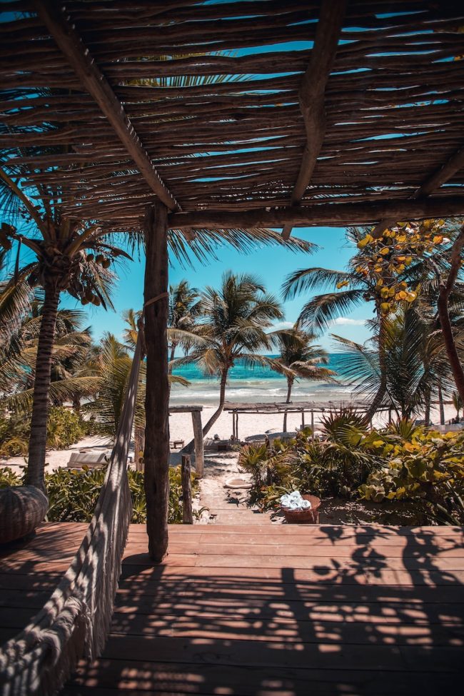 Terrasse à Tulum